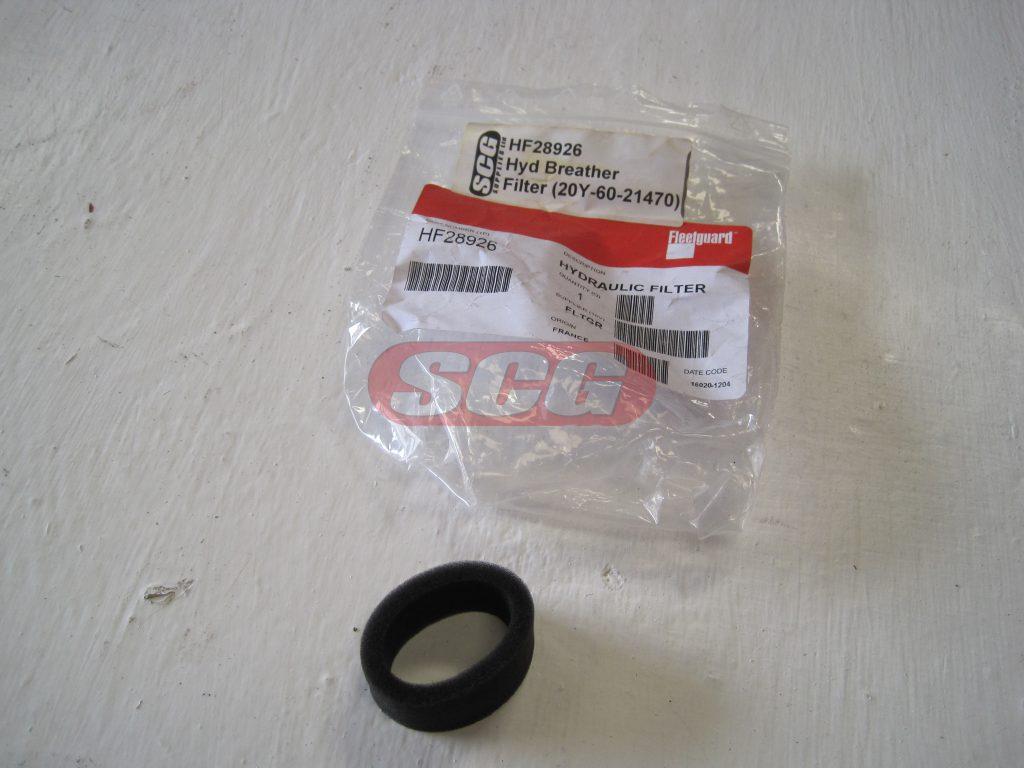 HF28926 Foam Breather Filter (20Y6021470) SCG Supplies